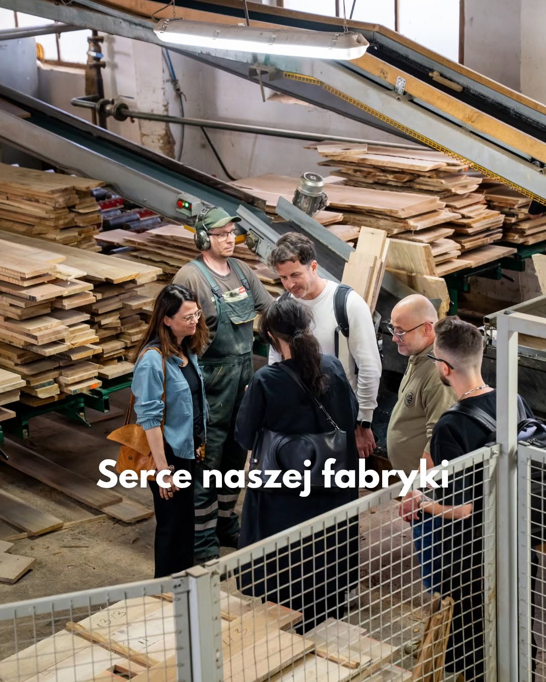Zwiedzanie serca fabryki podłóg WALCZAK